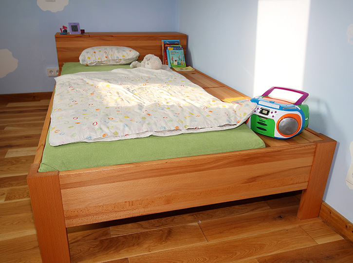 Bio-Kinder- und Jugendbett ohne Metall
