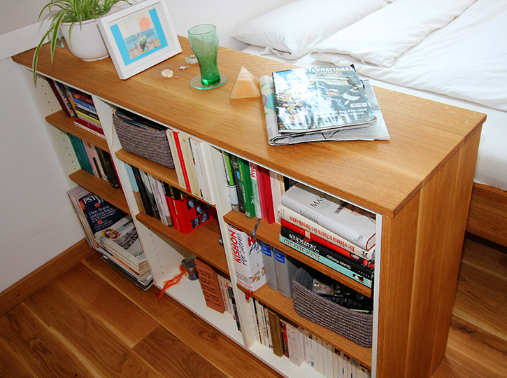 Bio-Sideboard/Bücherboard ohne Metall