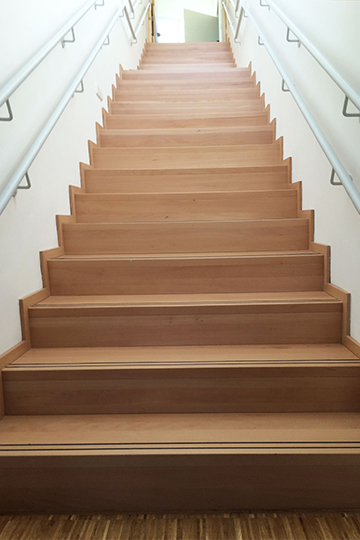 Holztreppe