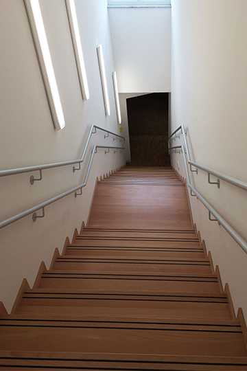 Holztreppe
