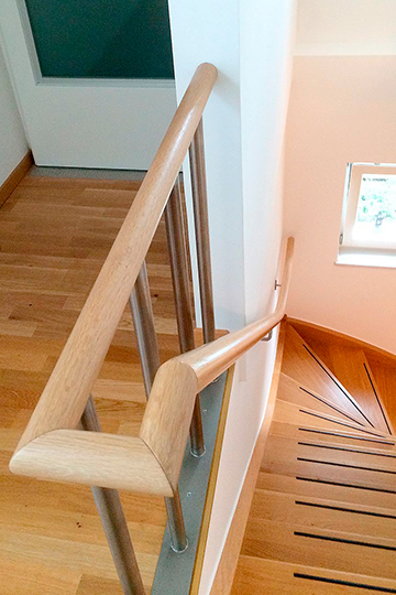 Treppe und Geländer