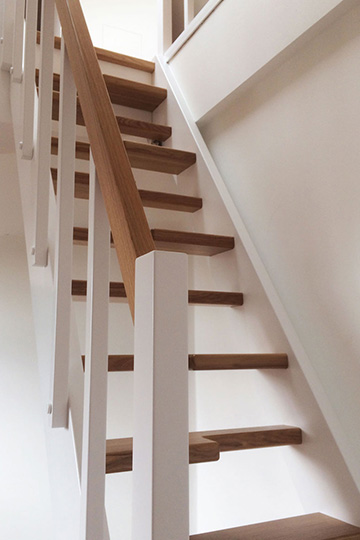 Treppe und Geländer