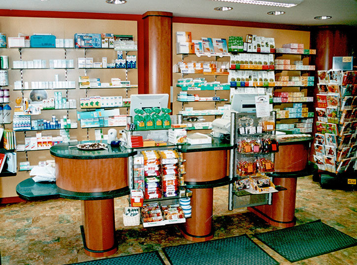 Apothekenbau in Birnbaum