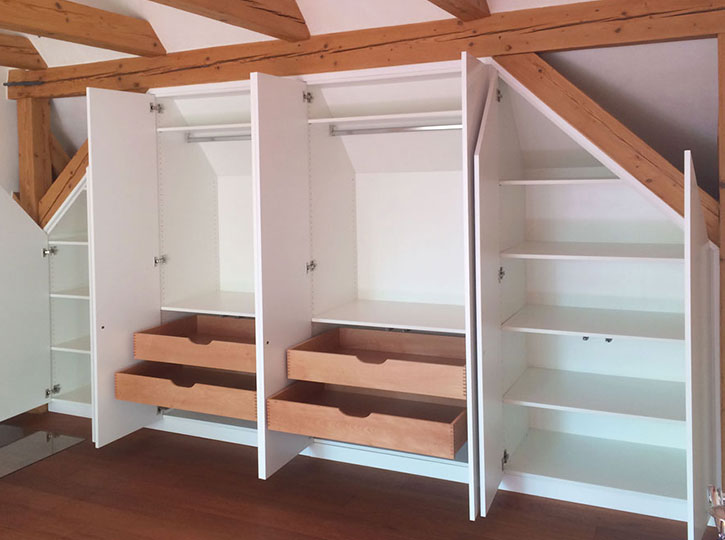 Einbauschrank Dach