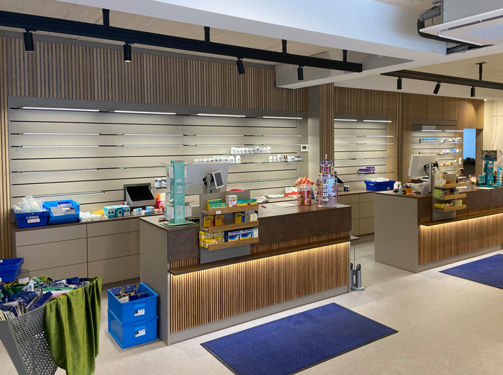 Einrichtung einer Apotheke in Grafrath (Ammersee)